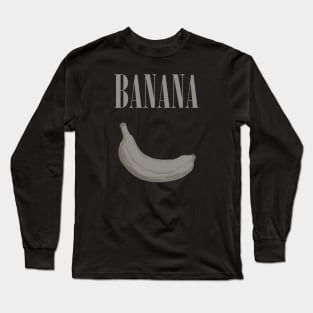 Banana band t-shirt grey Long Sleeve T-Shirt